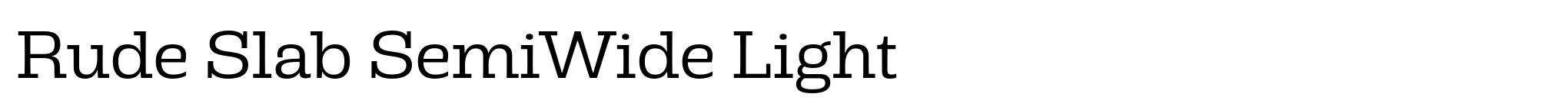 Rude Slab SemiWide Light image